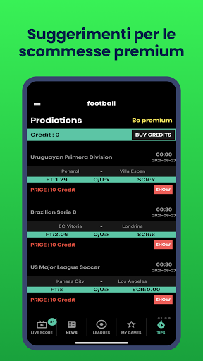 Anteprima dell'app