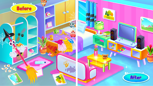 Princess Doll House Cleaning screenshot 19