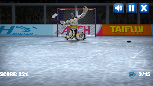 Android application Casual Hockey Shoot screenshort
