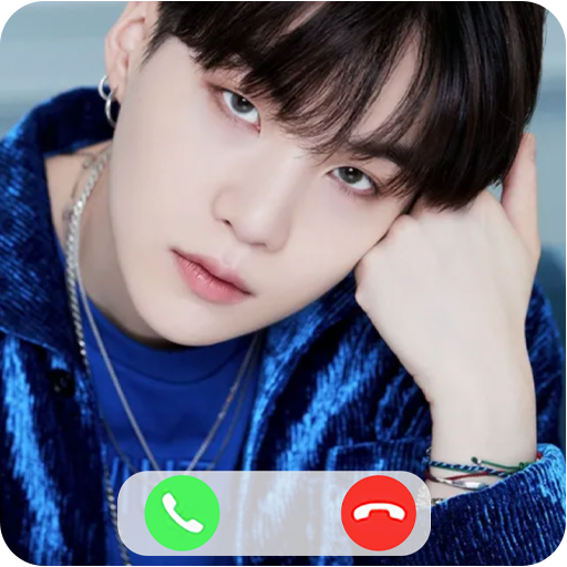 BTS Suga fake video call Prank logo