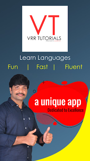 Android application VRR TUTORIALS screenshort
