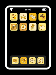 Honey Icon Pack Changer