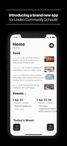 Android application Linden Community Schools screenshort