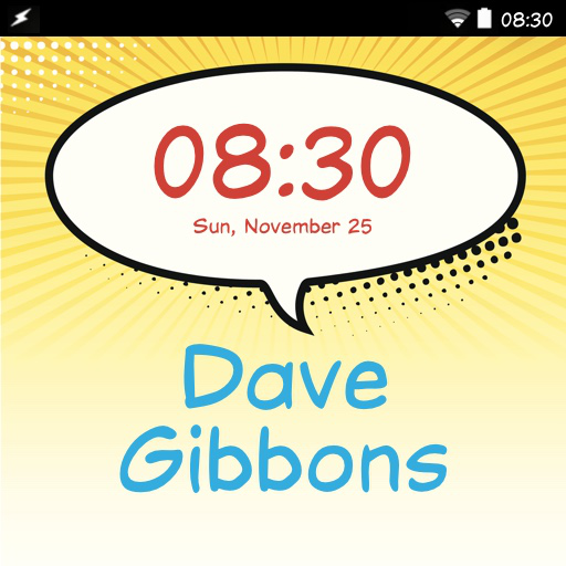 Dave Gibbons FlipFont 2.1 Icon