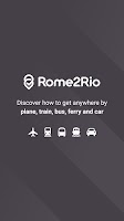 screenshot of Rome2Rio: Trip Planner