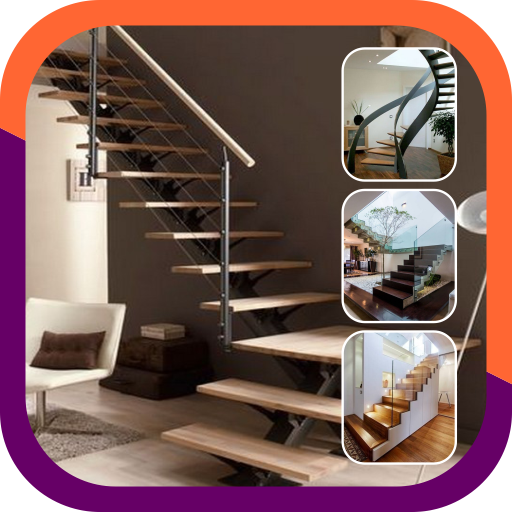 Application of home stair desi  Icon
