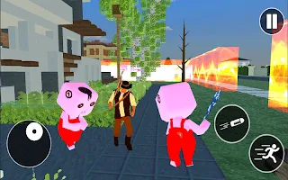 Scary Blocky Piggy Escape Mod - Screenshot 3