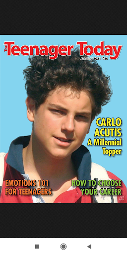 Android application The Teenager Today screenshort