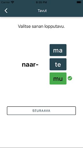 Sanuappi Screen 2