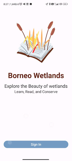 Android application Borneo Wetlands screenshort