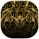 Gold Bat Keyboard icon