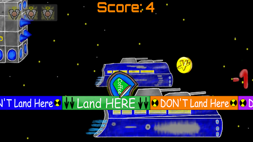 Android application Space Ball Tapper screenshort