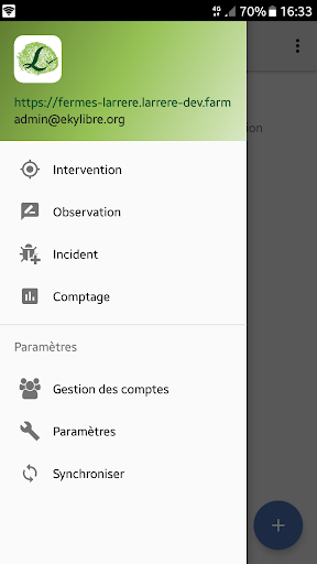 Android application Zero Larrère screenshort