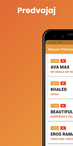 Android application Ekspres Predvajalnik | Radio screenshort
