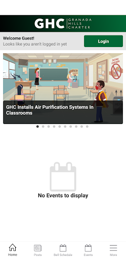 Android application Granada Hills Charter screenshort