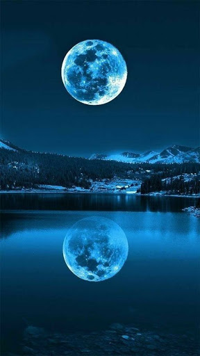 Blue Moon Wallpaper