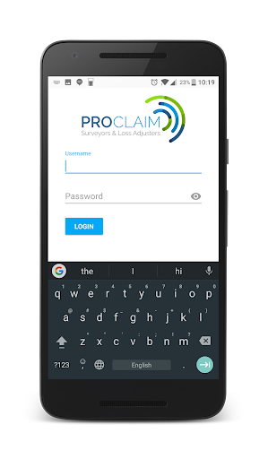 Proclaim - Claims Management Screen 2
