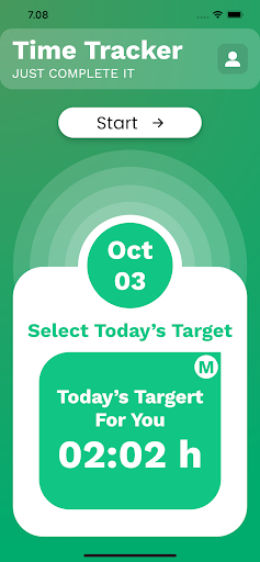Time Tracker Screen 3