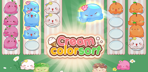 Android application Cream Color Sort screenshort