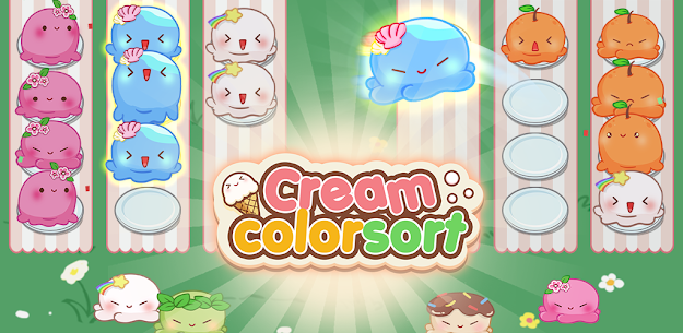 Cream Color Sort APK MOD (Unlimited Money) For Android 1