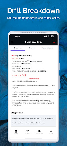 Screenshot of Range Buddy