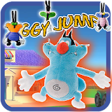 Oggy jump games icon