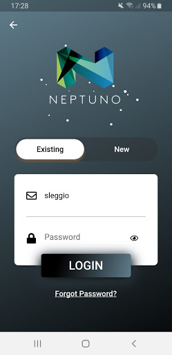 Android application Data Tracker screenshort