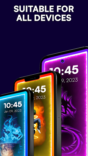 Android application Edge Lighting - Colors Border screenshort