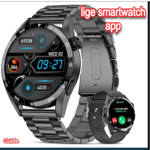 LIGE Smartwatch Apps Guide logo