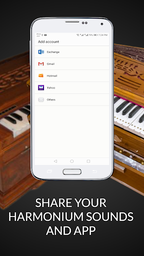 Real Harmonium Keyboard Screen 2