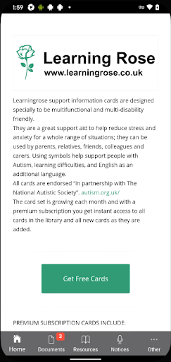 Android application Learning Rose screenshort