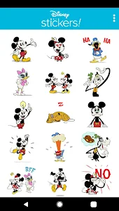 Disney Stickers: Mickey & Frie