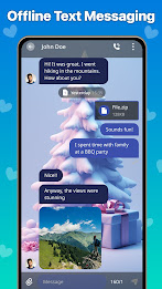 Messenger SMS - Color Messages poster 1