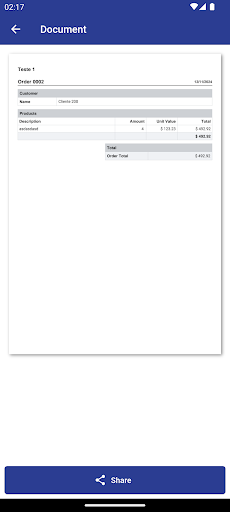 Customers, orders and sales screenshot 3