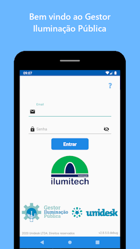 Android application SIIP Ilumitech screenshort