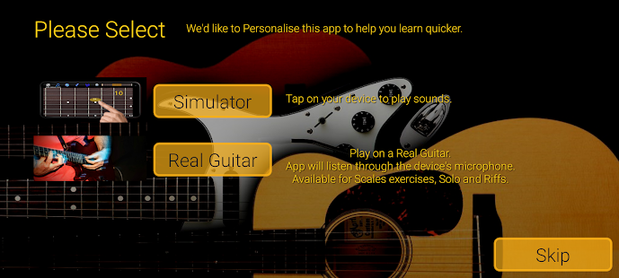 Guitar Scales & Chords Pro Screenshot