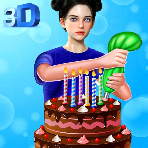 Baking Craze: Real Cake Games logo