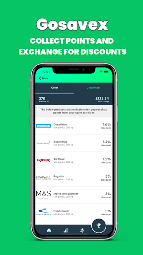 Gosavex: Exchange steps for sa Screen 3