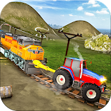 Tractor vs Train 3D Simulator icon