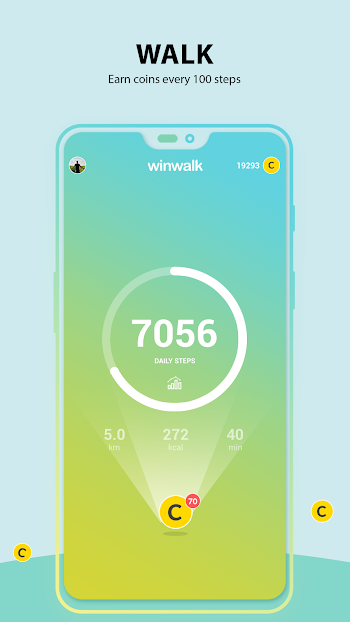 Winwalk - Rewards For Walking
