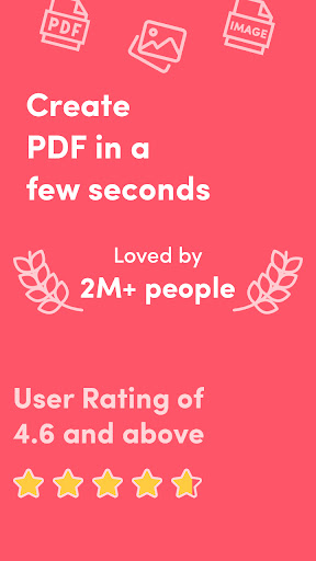 Android application JPG to PDF Converter, IMGTOPDF screenshort
