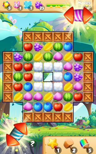 Fruits Forest Rescue - Match 3