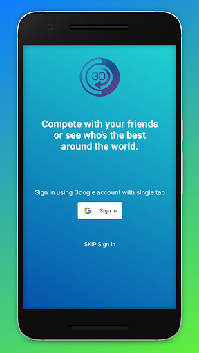 Android application Half Minute - Brain Training screenshort