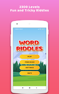 Word Riddles - Fun Word Games Screenshot