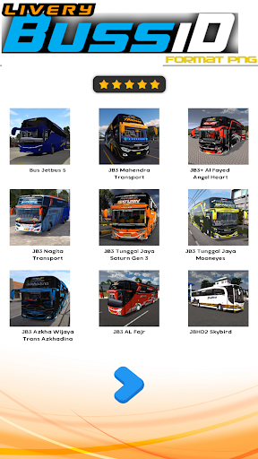 Livery Bussid Format PNG Screen 2