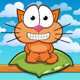 Hungry cat: physics puzzle game icon