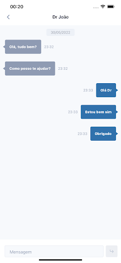 Android application TeleNeuMu screenshort