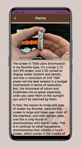 t800 ultra smart watch Guide Screen 3