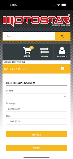 Android application Motostar screenshort
