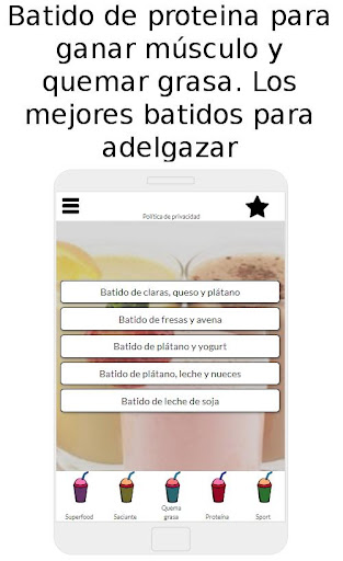 Weight Loss Shakes Screen 2
